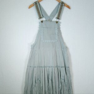 Free People S Trails End Maxi Dress Skirtall Pearl Blue